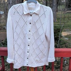 Blue Willi's Cream Cardigan